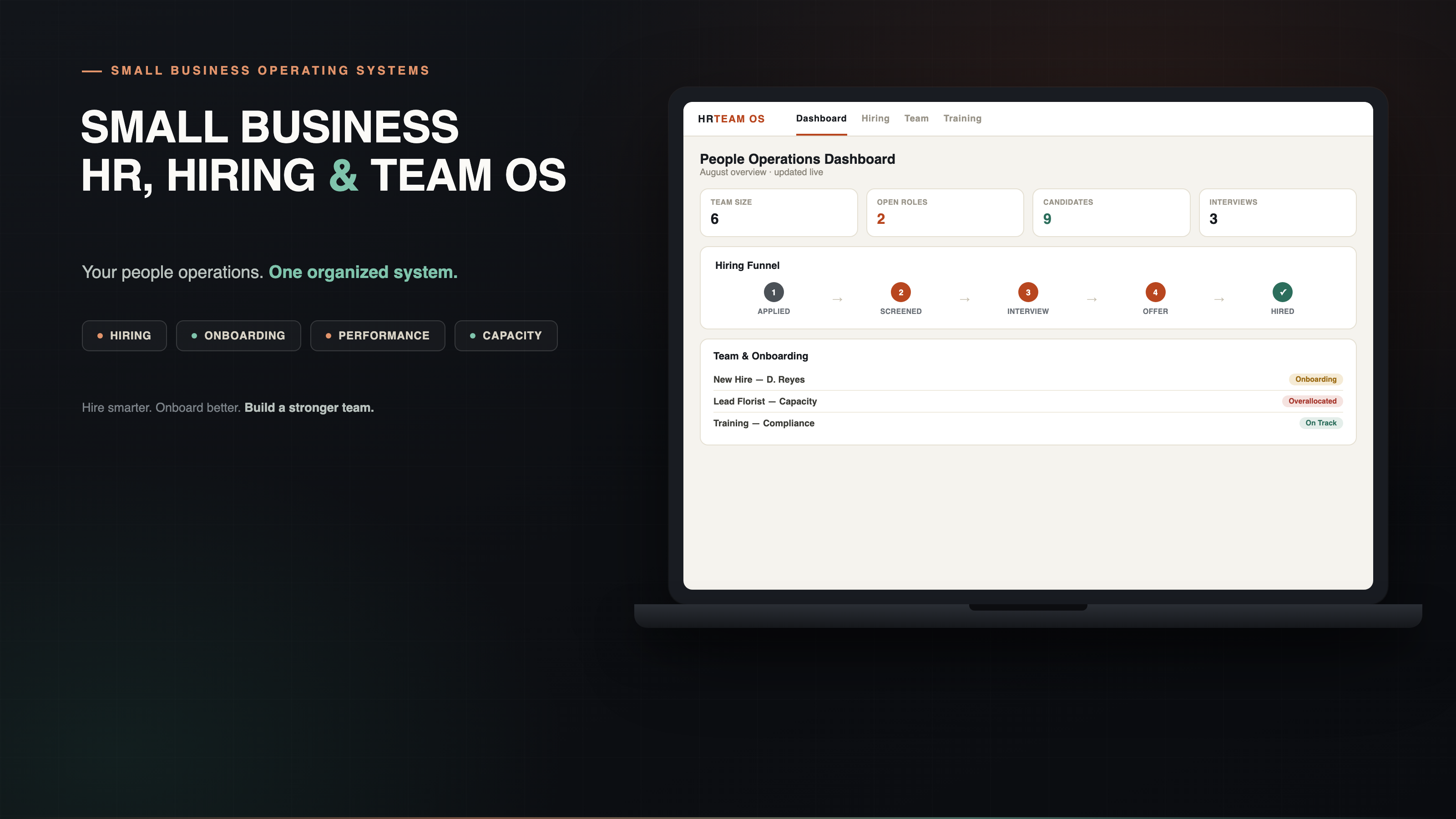 Small Business HR, Hiring & Team OS preview